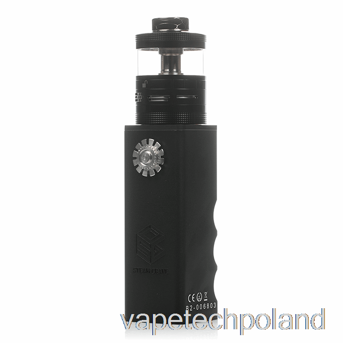 Vape Tech Poland Steam Crave Titan Advanced Combo Rdta Zestaw Startowy Czarny